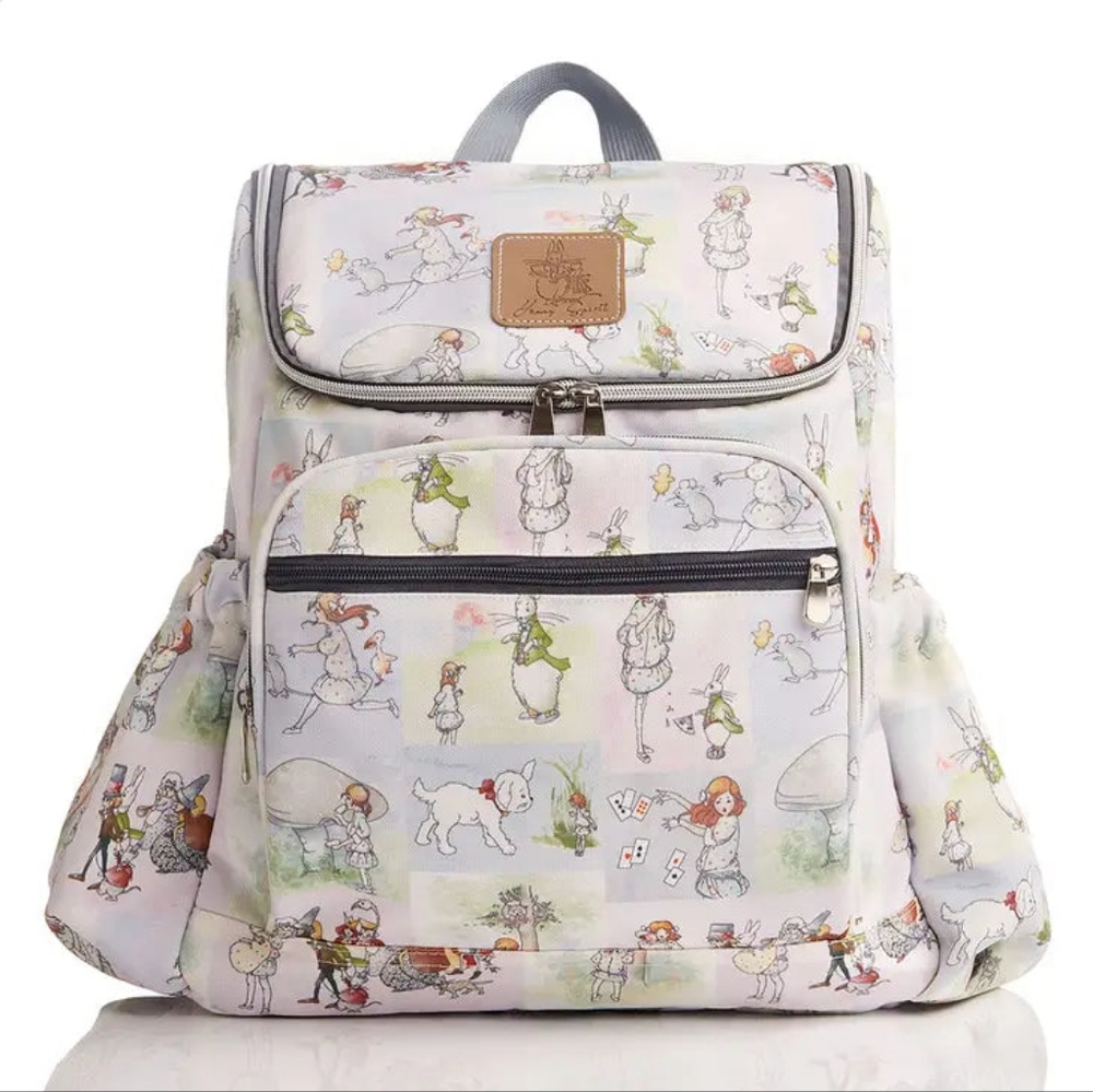 'Alice In Wonderland' Diaper Backpack